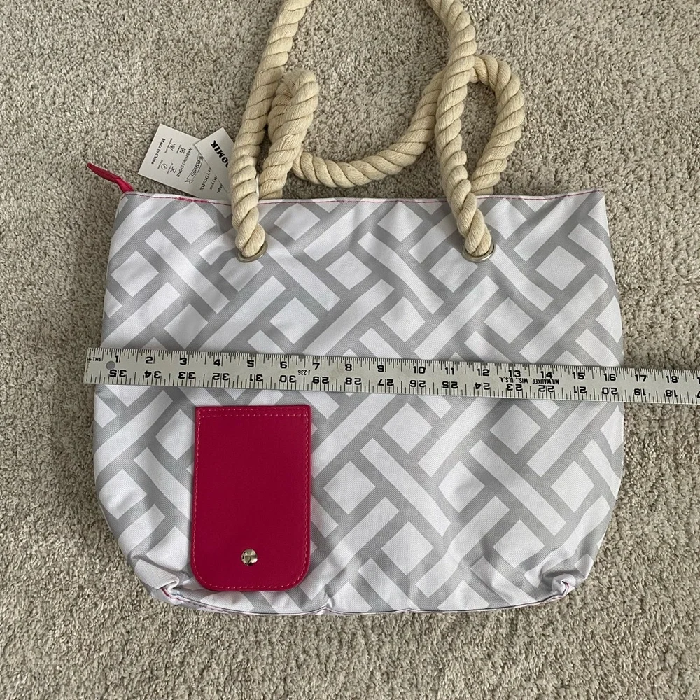 YOOMIK Beach Wine Tote Bag with 3x Wine Bladder Bag - Picture 9 of 10